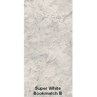 INFINITO 2.0 SUPER WHITE POLISHED BOOKMATCH A 163X324 - FONDOVALLE INF2522 CERAMICA FONDOVALLE - 1