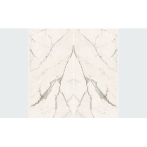 INFINITO 2.0 CALACATTA LIGHT NATURAL BOOKMATCH B 163X324 - FONDOVALLE INF1359 CERAMICA FONDOVALLE - 1