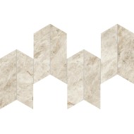 Marvel Diva Taj Mahal MOSAIQUE Chevron 17,5x46,3  Velvet  - CERAMICHE ATLAS CONCORDE AYD3 CERAMICHE ATLAS CONCORDE - 1