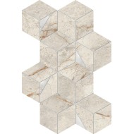 Marvel Diva White Everest Mosaico Hex 40,3x23,3 Lappato   - CERAMICHE ATLAS CONCORDE AYLR CERAMICHE ATLAS CONCORDE - 1