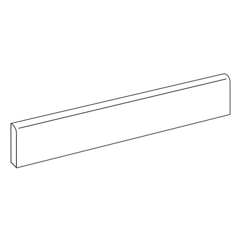 ETHEREA GREY LUCIDO BATTISCOPA RETTIFICATO 7X120 - RL46 REFIN REFIN - 1