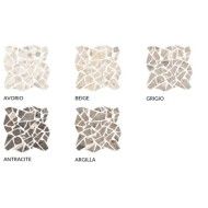 I CIOTTOLI SASSI PALLADIANA 30,2X30,2 AVORIO MIX - FIORANESE CERAMICHE 0LMS1MS FIORANESE CERAMICHE - 1