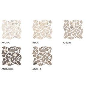I CIOTTOLI SASSI PALLADIANA 30,2X30,2 GRIGIO MIX - FIORANESE CERAMICHE 0LMS3MS FIORANESE CERAMICHE - 1