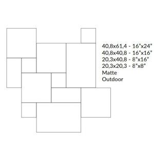 MAISON BLANCHE GREY MODULARE OUTDOOR - COEM 0CH7MDE COEM CERAMICHE - 1