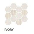 REMIXED IVORY MOSAIQUE EXAGONAL MIX SQ - COEM BT1MS1R COEM CERAMICHE - 1