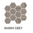 REMIXED WARM GREY MOSAIQUE EXAGONAL MIX SQ - COEM BT3MS1R COEM CERAMICHE - 1