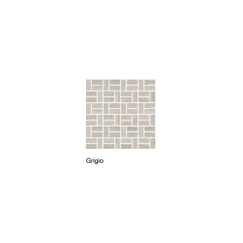 VERSATILE VEIN GRIGIO MOSAIK BRICKS 2X5 GLAENZEND - COEM VT3MS2L COEM CERAMICHE - 1