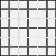 CREW UMAMI 30x30cm MOSAIK Almond 10mm SQ - Ceramica d'Imola MK.CR UMA 30A CERAMICA D'IMOLA - 1