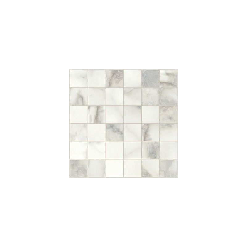 THE ROCK 30x30cm MOSAICO Bianco 6,5mm RT - Ceramica d'Imola MK.BRECAP6 30 CERAMICA D'IMOLA - 1