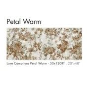 COLOVERSWALL 50X120 LOVE CAMPITURA PETAL WARM RIVESTIMENTO - SUPERGRES LAS1 CERAMICHE SUPERGRES - 1