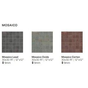 IRONY 30X30 CORTEN MOSAICO - SUPERGRES ICOM CERAMICHE SUPERGRES - 1