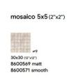 ROYAL 30X30 BEIGE SMOOTH MOSAIC 3 - SAIME CERAMICHE 8600571 SAIME CERAMICHE - 1