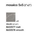 ROYAL 30X30 GREY SMOOTH MOSAIQUE 3 6 - SAIME CERAMICHE 8600578 SAIME CERAMICHE - 1
