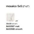 ROYAL 30X30 WHITE MAT MOSAICO 3 - SAIME CERAMICHE 8600587 SAIME CERAMICHE - 1