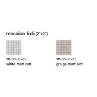 URBAN 30X30 WHITE NATURAL MOSAIC 3 - SAIME CERAMICHE 7600113 SAIME CERAMICHE - 1