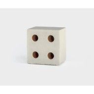 BLOC MATT PEARL 13X13X10 - BOBM03 01 MUTINA MUTINA - 1