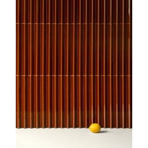 ROMBINI TRIANGLE  GLOSSY SMALL BRUN 18,6X31,5 - BORTGS10 01 MUTINA MUTINA - 1