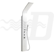 PARETE ATTREZZATA MULTIFUNZIONE MODELLO NILO NERO SAMO METAFORM - 1