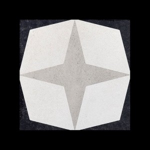 CEMENTINA BLACK&WHITE_1 20X20 RET CBW20C1 Ceramica Fioranese