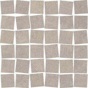 RECONCRETE RO 03 GEBUERSTET MOSAICO 36T TAUPE 30X30 - MIRAGE CBH9 MIRAGE - 1