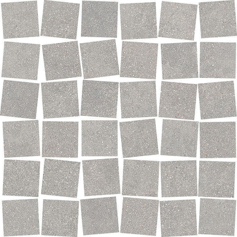 RECONCRETE RO 04 GEBUERSTET MOSAICO 36T GRIGIO CHIARO 30X30 - MIRAGE CBI0 MIRAGE - 1