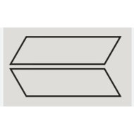 INTENSE GRAMMA 72  14,5x49,8 INTENSE PERLE NAT - LEA CERAMICHE LGZIN25 LEA CERAMICHE - 1