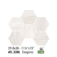 ATELIER ESAGONA CRYSTAL DOLOMIA 29,3X38 POLIERT - NOVABELL ATL228L NOVABELL - 1