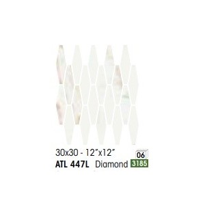 ATELIER DIAMOND CALACATTA GOLD 30X30 POLISHED - NOVABELL ATL447L NOVABELL - 1