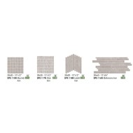 DEEPSTONE MOSAICO LISTELLI 30X30 IRON - NOVABELL DPS118N NOVABELL - 1