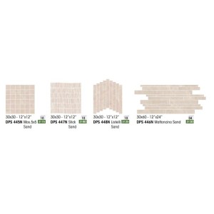 DEEPSTONE MOSAICO STICK 30X30 SAND - NOVABELL DPS447N NOVABELL - 1