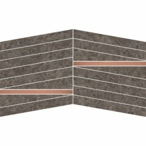 KEYSTONE MOSAICO STRIPES FOG DX+SX 30X30 - NOVABELL KYN998N NOVABELL - 1