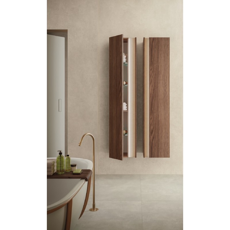 Bathroom Cabinet BATHMOOD TIDY Wall unit with porcelain stoneware insert MIRAGE MIRAGE BATHMOOD - 2