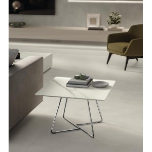 Tisch HABITAT TABLES CONTATTO A Beistelltisch mit quadratischer Platte ATLAS CONCORDE