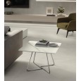 Table HABITAT TABLES CONTATTO A Side table with square top ATLAS CONCORDE