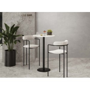 Tavolo HABITAT TABLES COSMOPOLITAN Tavoli per l'ospitalità con piano quadrato o circolare ATLAS CONCORDE