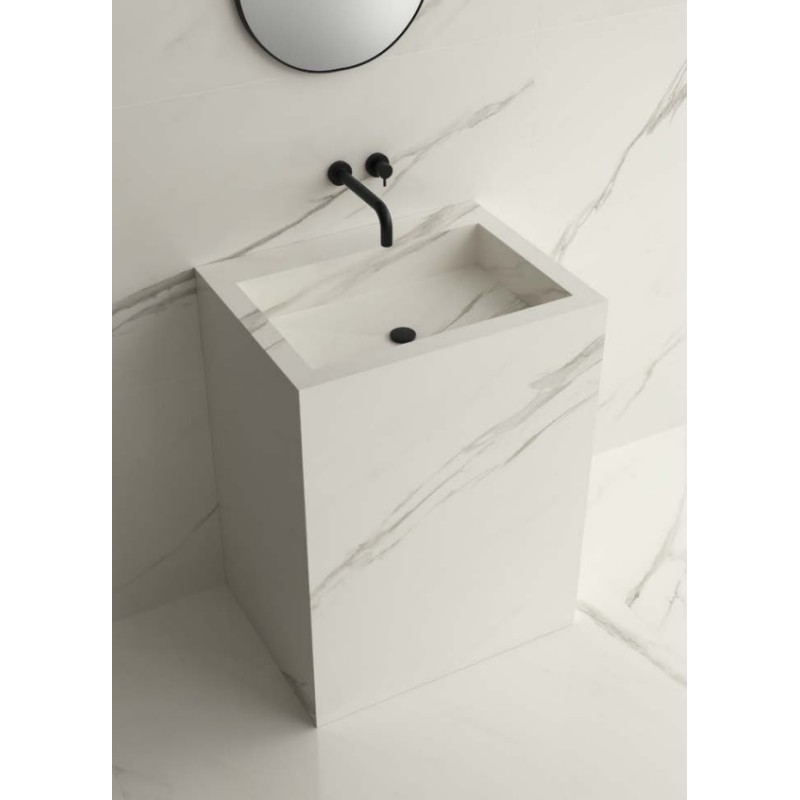 Bathroom Cabinet HABITAT BLOCK A Freestanding stoneware sink ATLAS CONCORDE