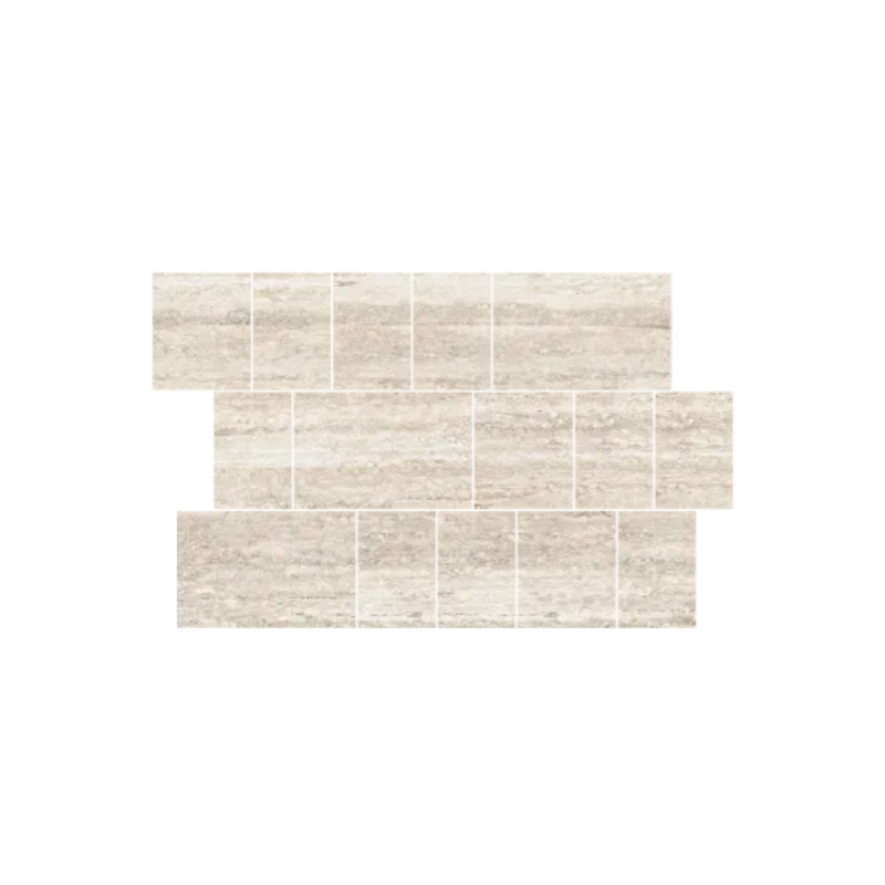 THERMAE VERSO MINI BRICK 29X42 TRAVERTINO LIGHT - NOVABELL TRV778N NOVABELL - 1