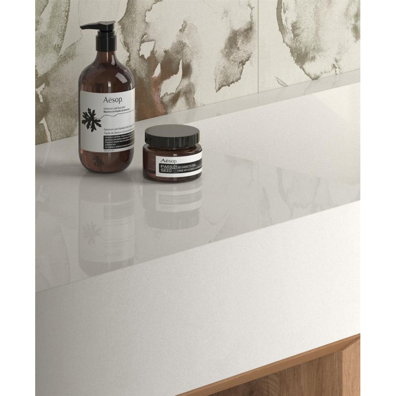 INFINITO 2.0  THASSOS CRYSTAL POLISHED 120X278 6 mm - INF3091 FONDOVALLE CERAMICA FONDOVALLE - 1