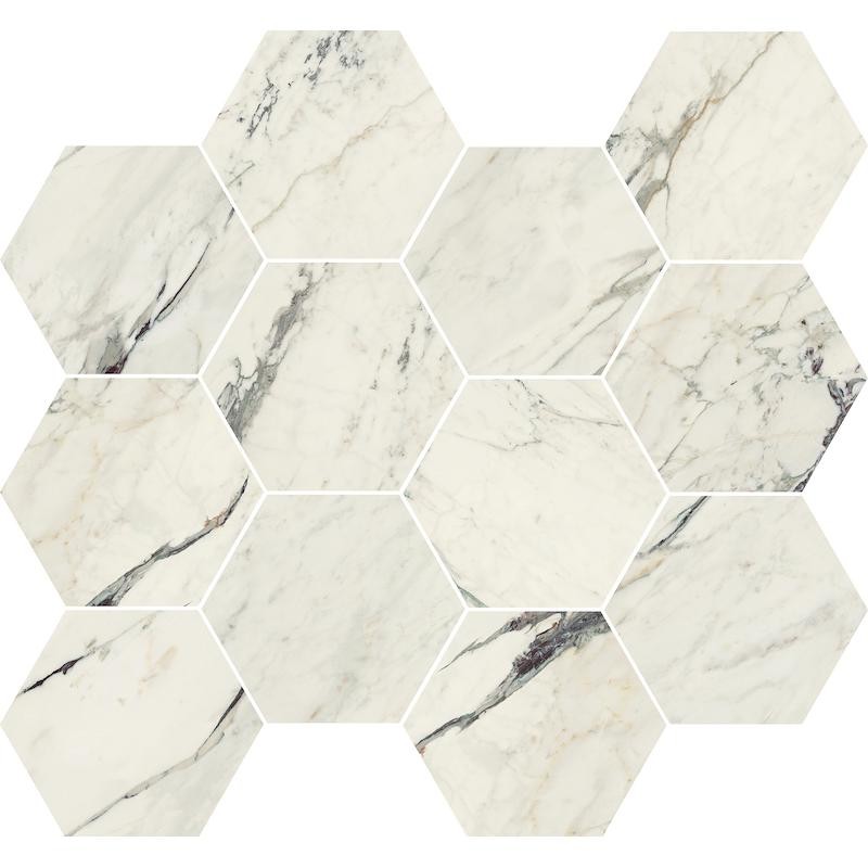 CANOVA BRECCIA CAPRAIA MOSAIC ESAGONA 35x30,3 - CERAMICA RONDINE J93423 CERAMICA RONDINE - 1