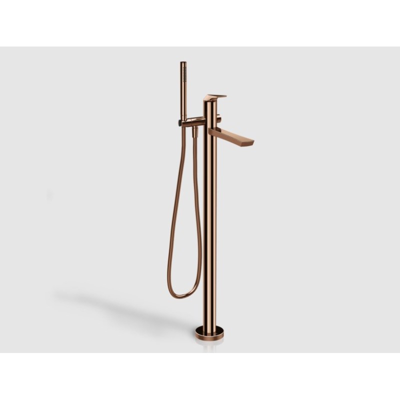 VENTAGLIO Partie extérieure du mitigeur de bain sur pied avec inverseur automatique et douche anticalcaire GESSI GESSI SPA  - 2