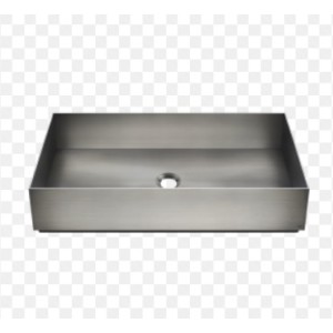 VENTAGLIO Vasque à poser en acier sans trop-plein 400x400mm GESSI GESSI SPA  - 1