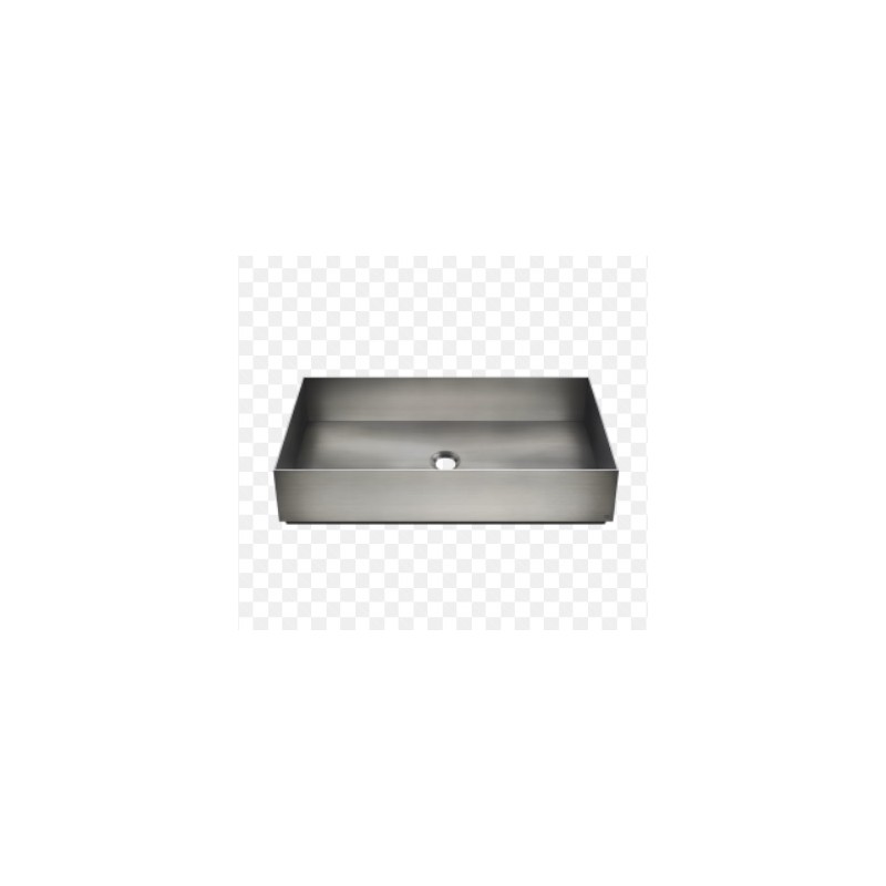 VENTAGLIO Lavabo in acciaio d'appoggio senza troppopieno 400x400mm GESSI GESSI SPA  - 1
