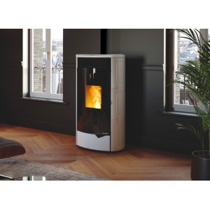 Stove ECOFIRE Nadine TC US hermetic pellet stove PALAZZETTI