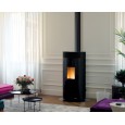 Stove ECOFIRE Vivienne TC US hermetic pellet stove PALAZZETTI