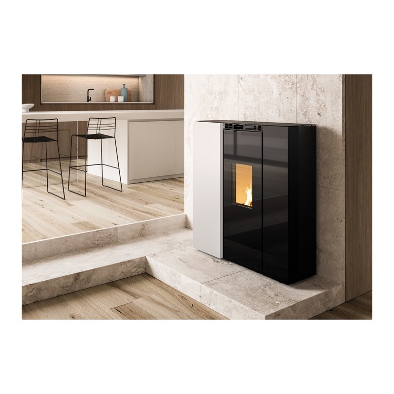 Stove ECOFIRE Airtight, hydro-ventilated pellet stove Tiffany Idro TC PALAZZETTI