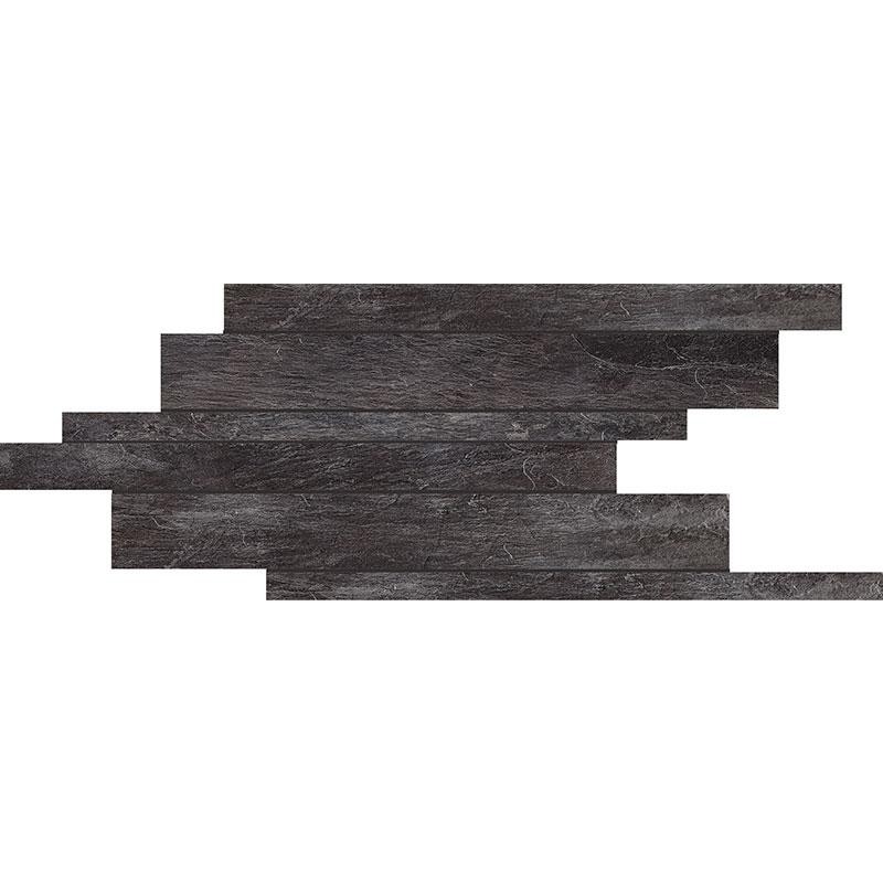 ARDOISE NOIR LIST MODULE STAGGARED 21X40 - LUXURY DESIGN FLORIM Ceramiche 739367 FLORIM LUXURY DESIGN - 1