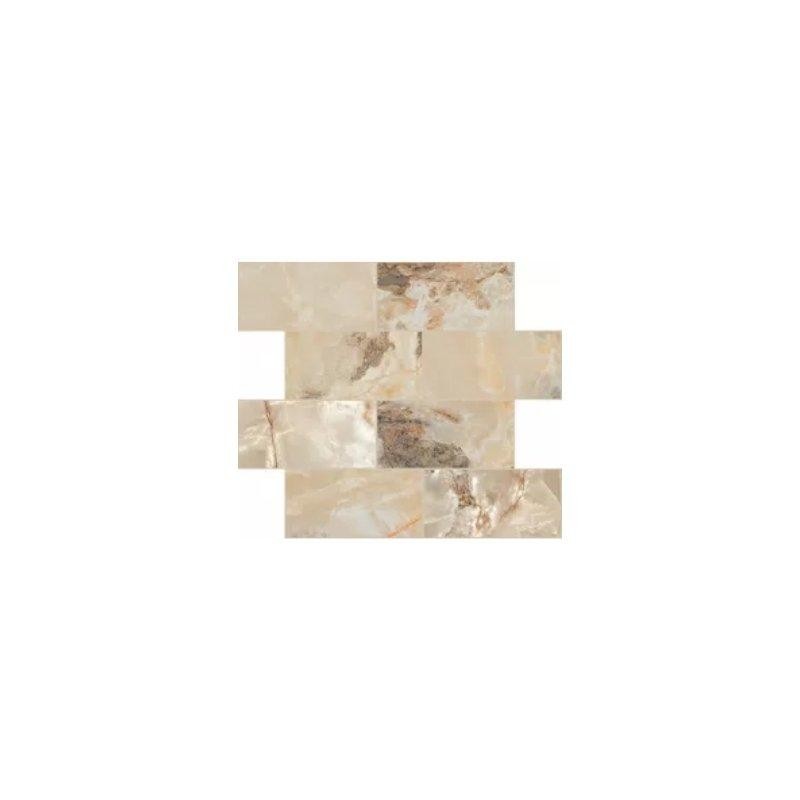 ONYX e MORE  GOLDEN BLEND SATIN 6MM MURETTO 7,5X15 - CREATIVE DESIGN FLORIM  767786 FLORIM CREATIVE DESIGN - 1