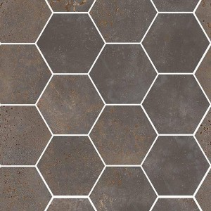 PEARL HEXAGON 26X30 OXIDART IRON - Ceramica Sant'Agostino CSAHOXIR26 CERAMICA SANT'AGOSTINO - 1