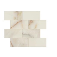 BIJOUX ONYX BLANCHE GLOSSY 6MM STAGGERED BRICK  7,5X15  - LUXURY DESIGN FLORIM 767599 FLORIM LUXURY DESIGN - 1