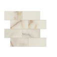 BIJOUX ONYX BLANCHE GLOSSY 6MM STAGGERED BRICK  7,5X15  - LUXURY DESIGN FLORIM 767599 FLORIM LUXURY DESIGN - 1
